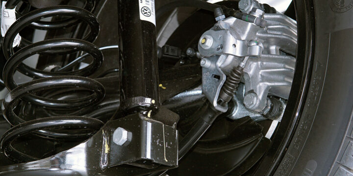 Moscow Russia – June 2021: The Structure And Details Of The Rear