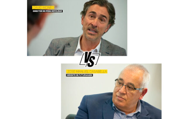 David Moneo y José Manuel Casabella, cara a cara antes de Motortec
