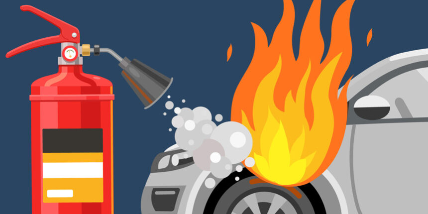 ¿Crees que sería recomendable llevar un extintor en tu coche? ¿Crees que sería recomendable llevar un extintor en tu coche?