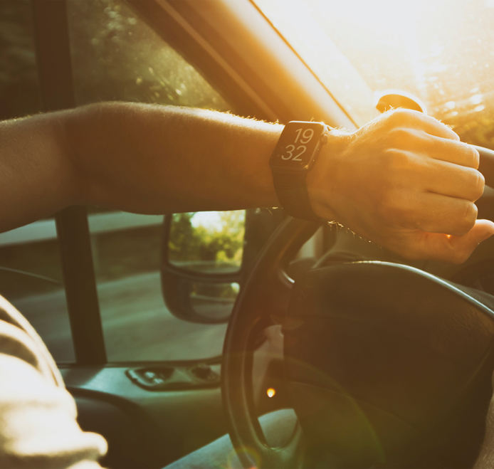 ¿Se puede usar el reloj inteligente mientras conduces? ¿O cuenta como dispositivo móvil?