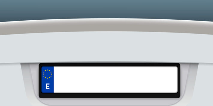 ¿Sabes que hay detrás de la matrícula de un coche? ¿Sabes que hay detrás de la matrícula de un coche?