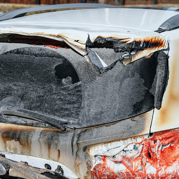 ¿Te cubre el seguro si tu coche arde por culpa de un incendio?